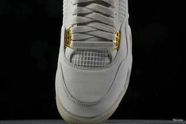 Cheap TBK Gold 4 AQ9129-170 Jordan Retro Metallic 0525